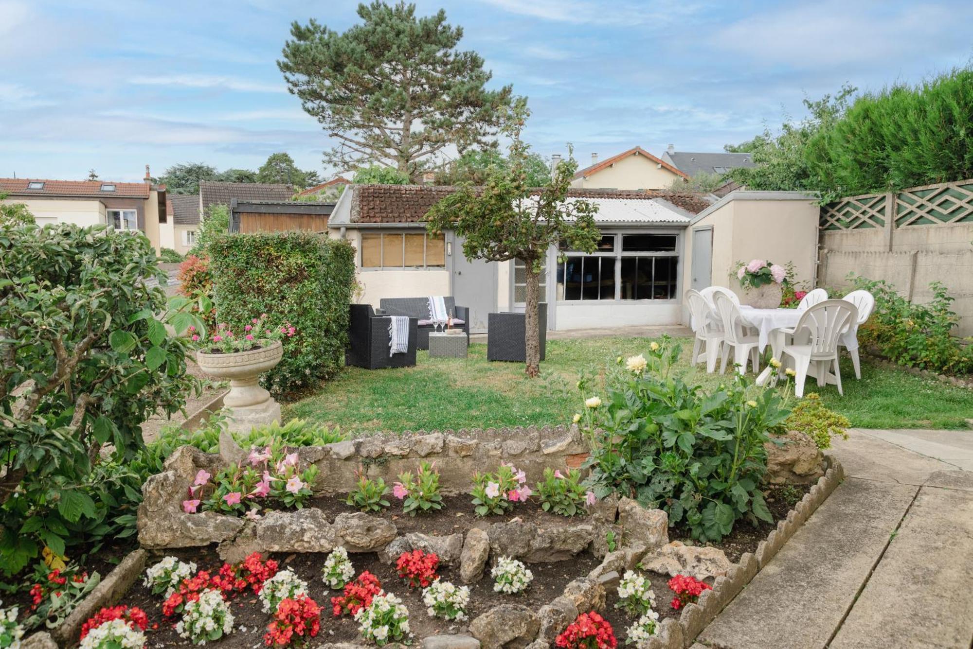 5 Min Chateau Charmante Maison Et Son Jardin Prive Versailles Kültér fotó